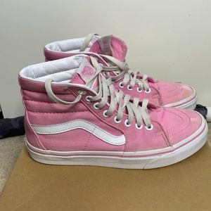 Pink High top Vans